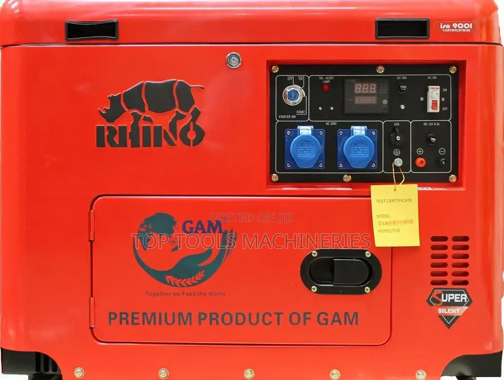 10 Kva Single Phase Rhino Diesel Generator