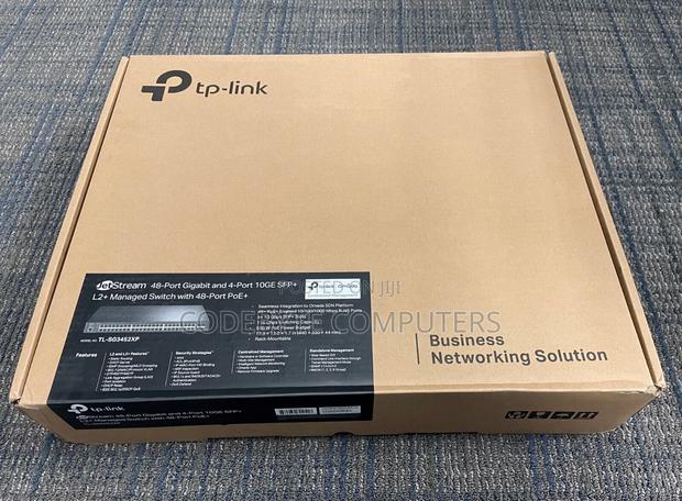 Tp-link 48-port Jetstream Gigabit L2+ Managed S- Tl-sg3452xp