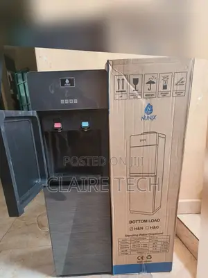 Bottom Load Water Dispenser Nunix Black Hot Normal Z188