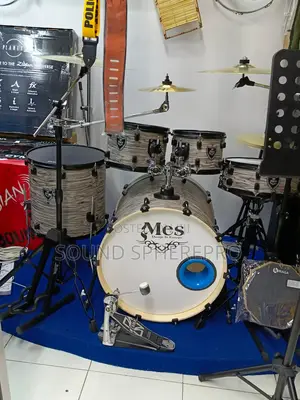 MES 5pcs 3 Stand Drumset