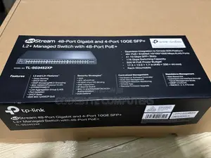 Tp-link Jetsream Tl-sg3452xp 48-port Gigabit And 4-port 10ge