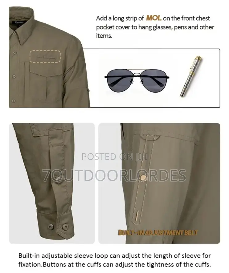 Nylon Quickdry Shirts