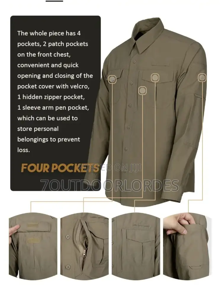 Nylon Quickdry Shirts