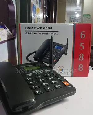 GSM FWP 6588 Dual SIM Desk Fixed Wireless Phone*