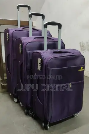 4 Wheels 3 Piece Pioneer Suitcase