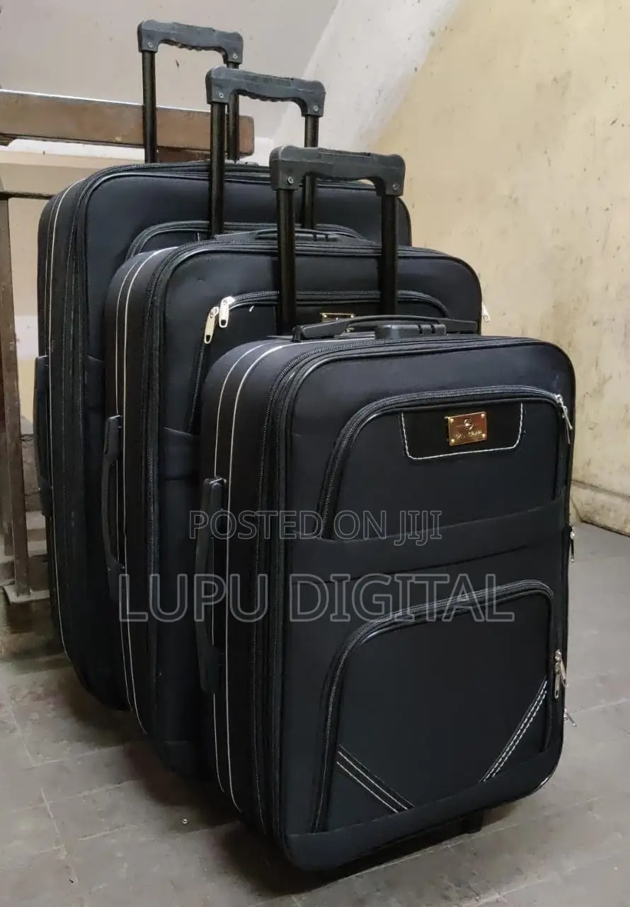 2 Wheels 3 Piece Suitcase