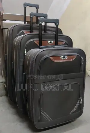 2 Wheels 3 Piece Suitcase