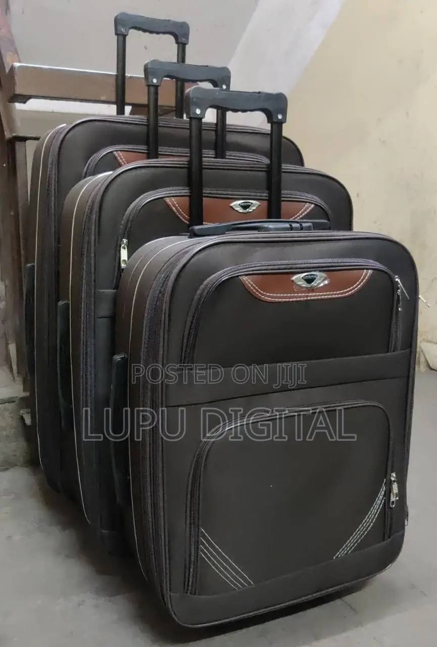 2 Wheels 3 Piece Suitcase