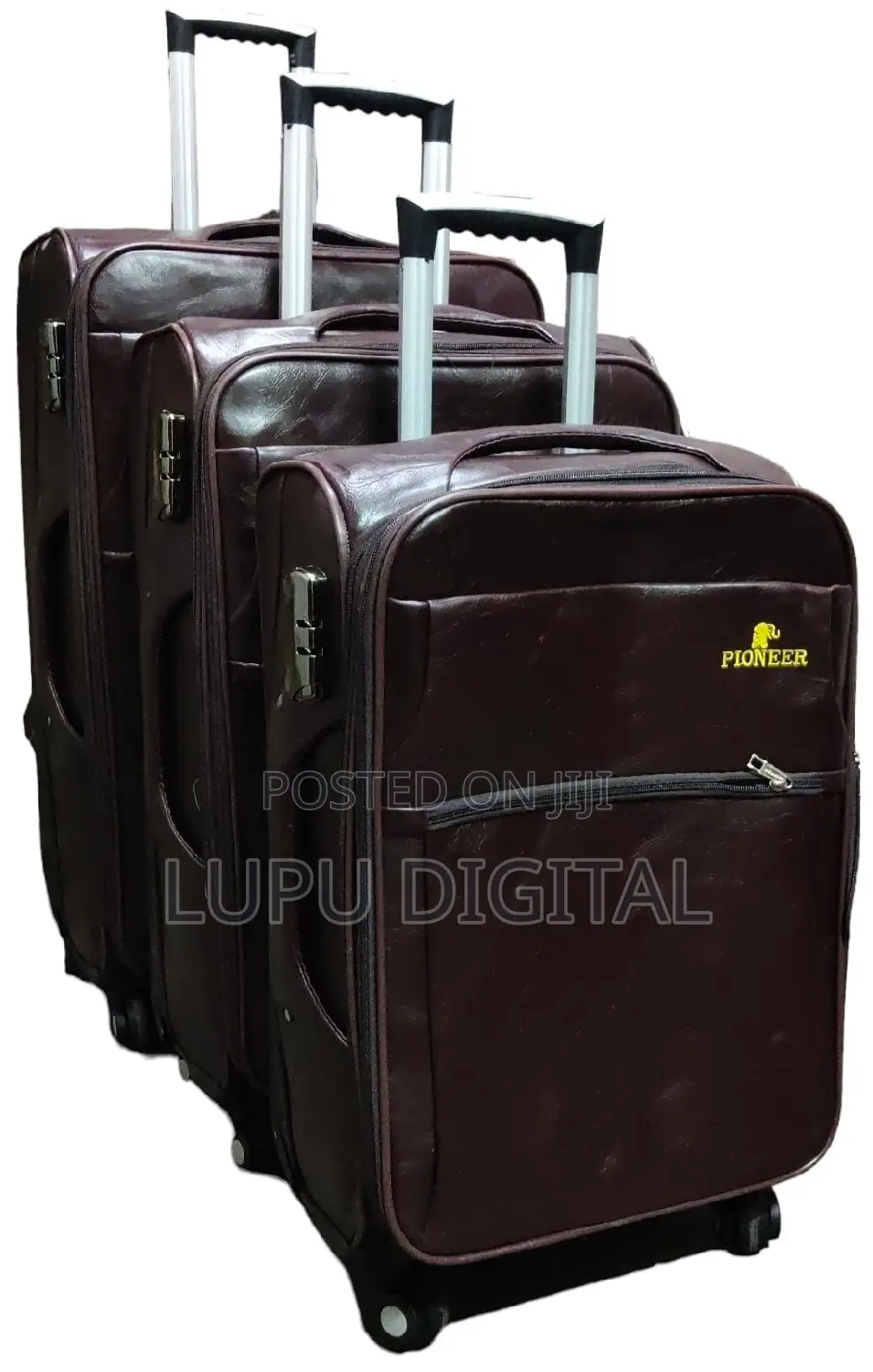 Pioneer Leather Suitcase