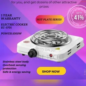 Eurochef EC-5701 Single Coil Electric Cooker