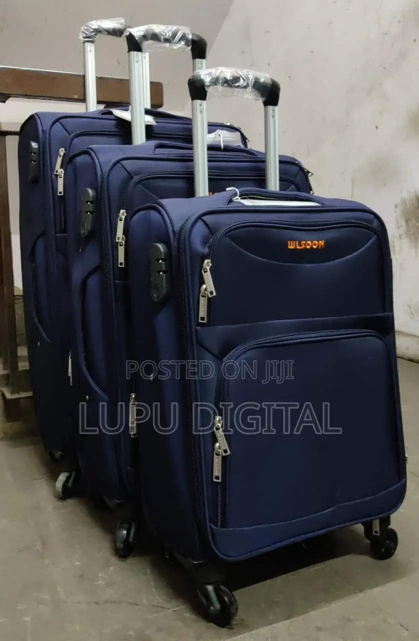 3pcs Wlsoon Material 4 Wheels