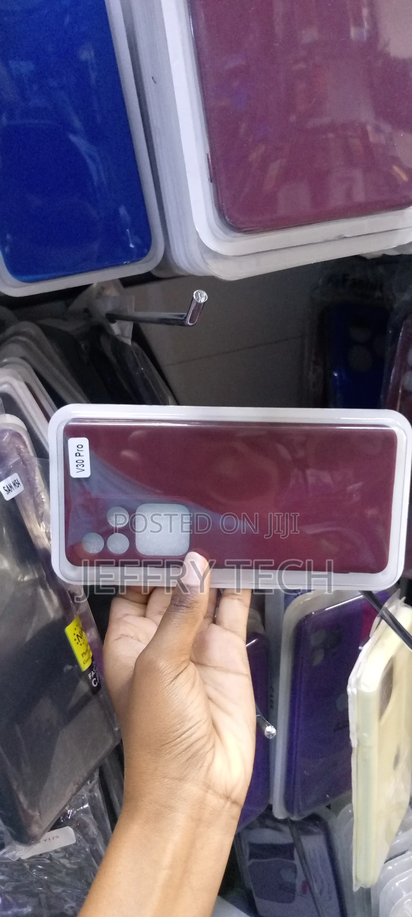 Vivo V30 Pro Stylish OG Silicon Back Cover