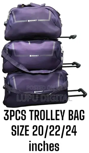 Trolley Bag Size 20,22,24