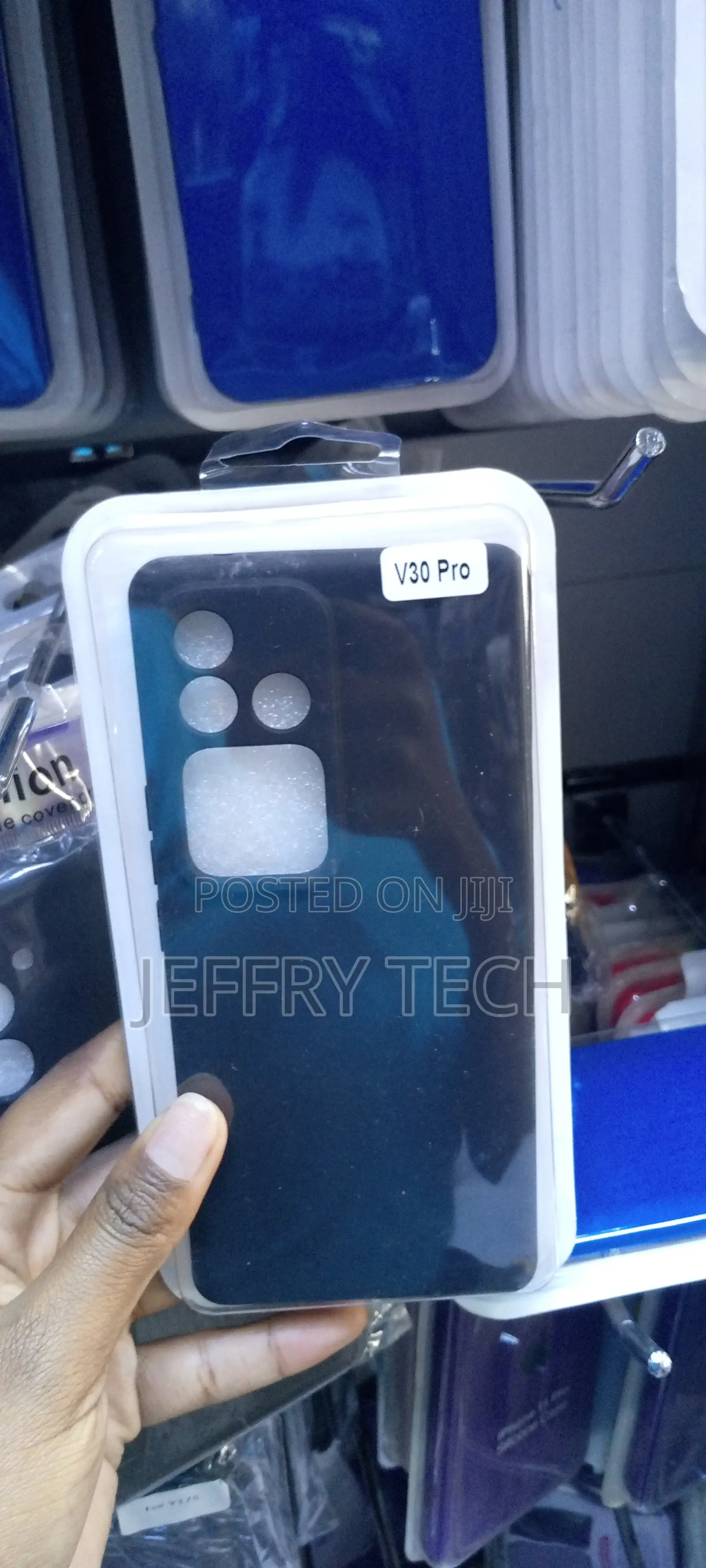 Silicone Back Cover Case For Vivo V30 Pro 5G | With Camera