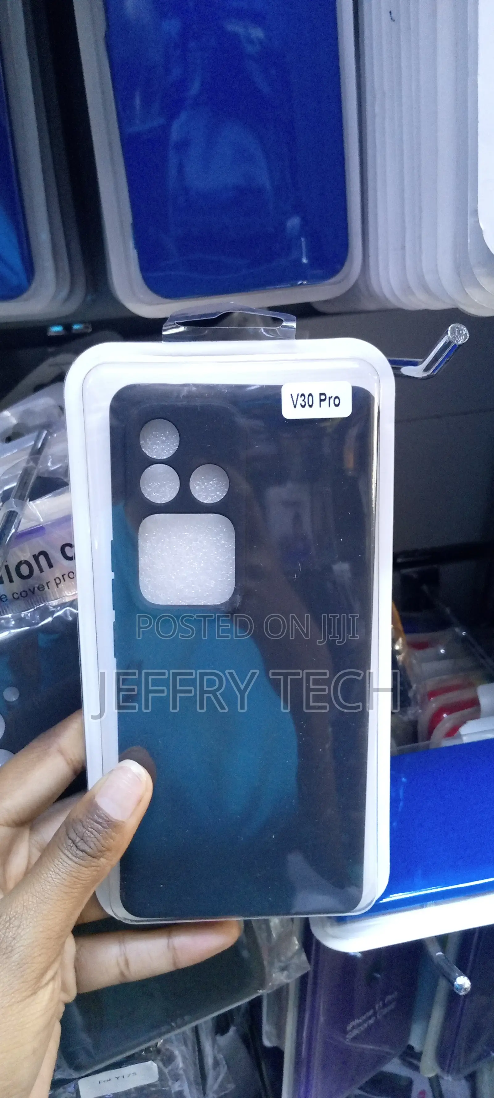 Silicone Back Cover Case For Vivo V30 Pro 5G | With Camera