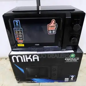 Black 20litres Mika Manual Microwave