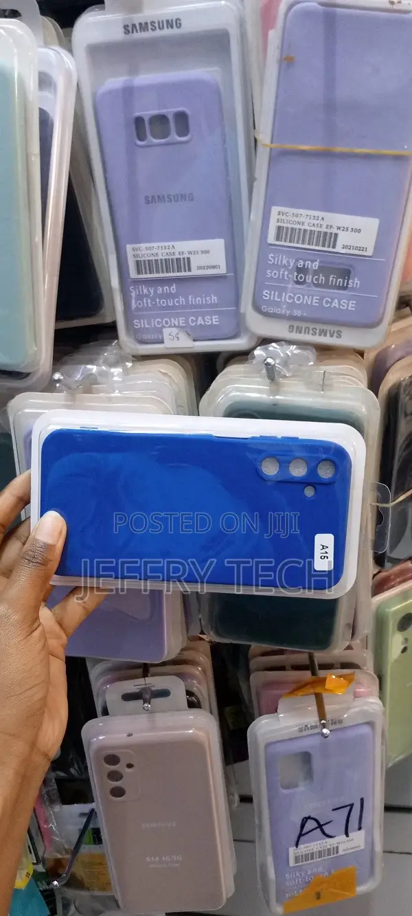 Cell Phone Basic Cases for Galaxy A15 5G 6.5", Liquid Silico