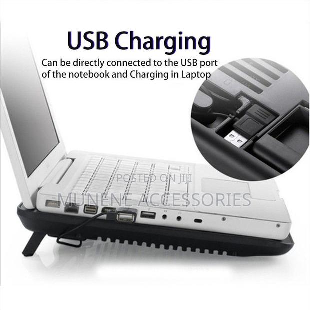Laptop Fan Cooler Notebook Cooling Pad Notebook Stand - thumbnail 3
