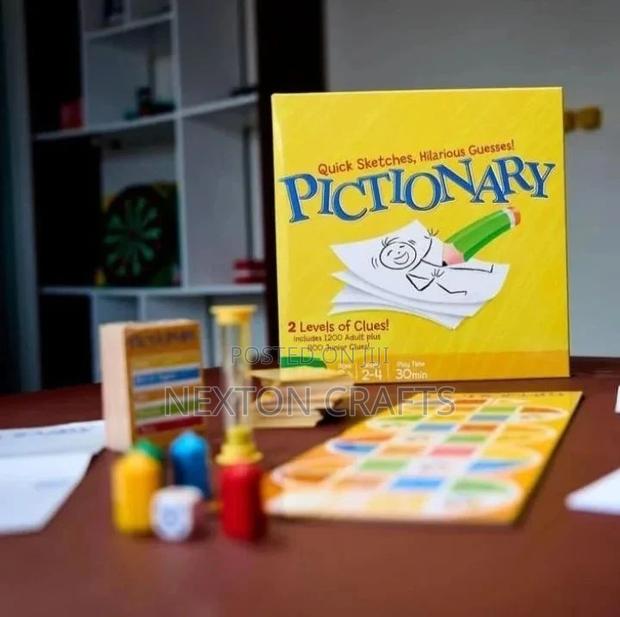Pictionary Game Available - main view