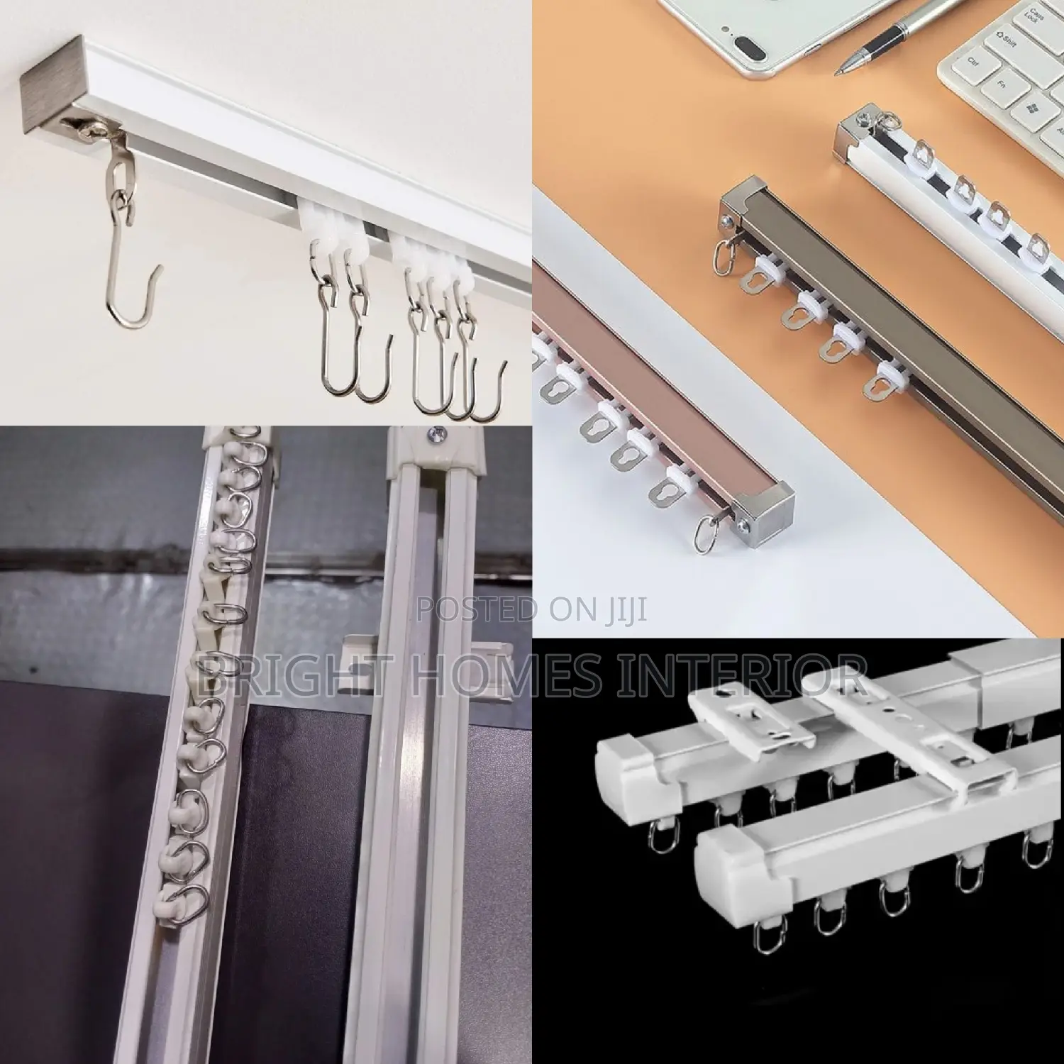 Single Truck Curtain Rails Curtain Rails