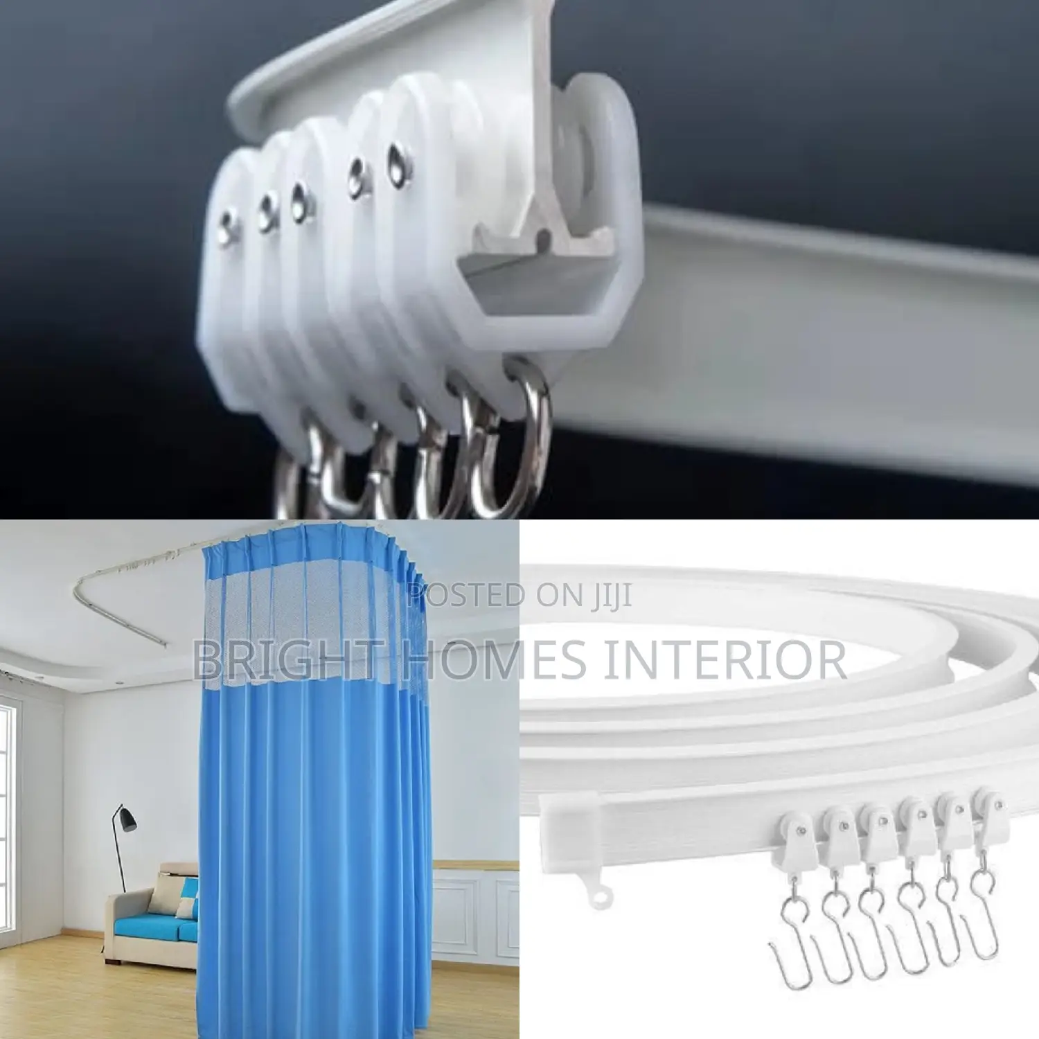 Bendable Curtain Rails Hospital Rails Mosquito Net Rails