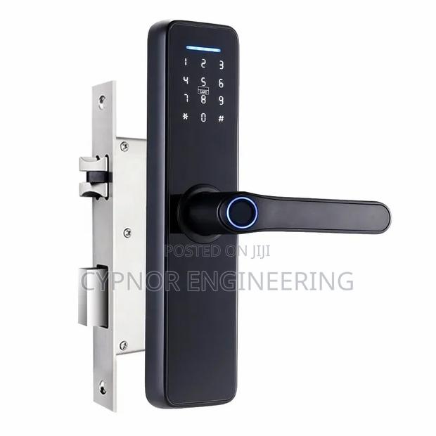 Airbnbs Security Revolution Smart Biometric Wifi Door Lock - main view