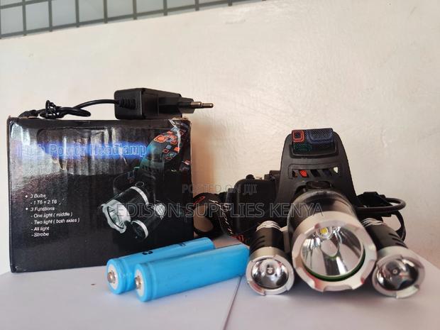 Headlamp Headlight High Power 3 * T6 Head Lamp Head Light - thumbnail 2