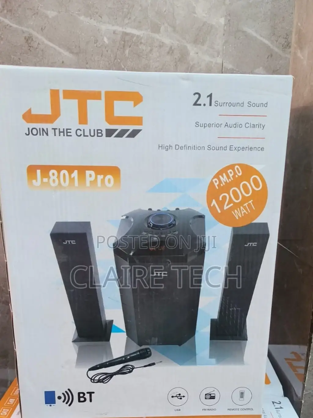 2.1CH JTC Mtungi Home Theater System