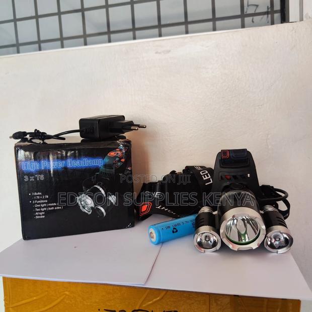 Headlamp Headlight High Power 3 * T6 Head Lamp Head Light - main view