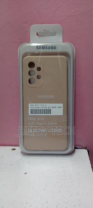 Silicone Case Lace Samsung Galaxy A33 5G Nude - thumbnail 2