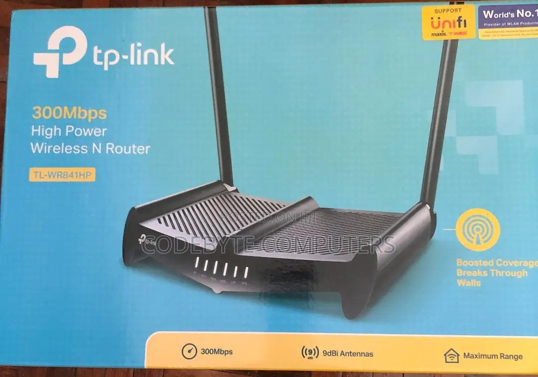Tp-link (Tl-wr841hp) High Power Wireless N Router.