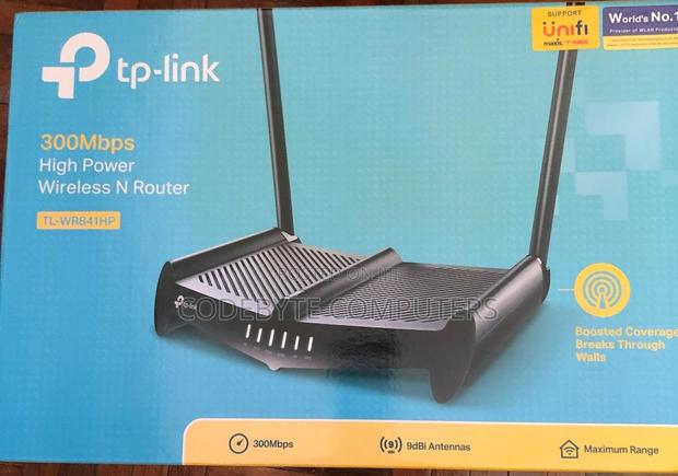 Tp-link (Tl-wr841hp) High Power Wireless N Router.