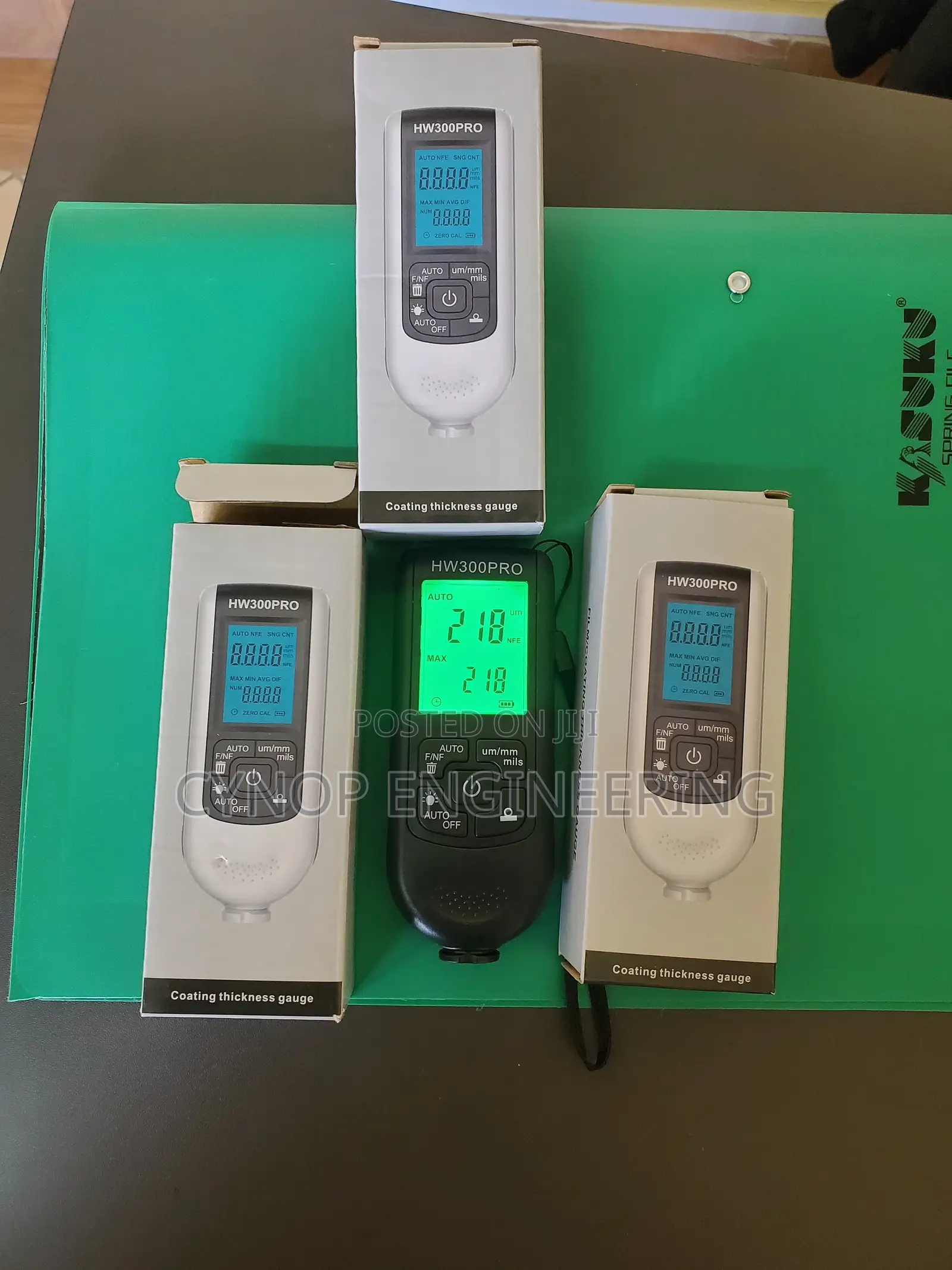 Accurate Coating Thickness With HW300PRO