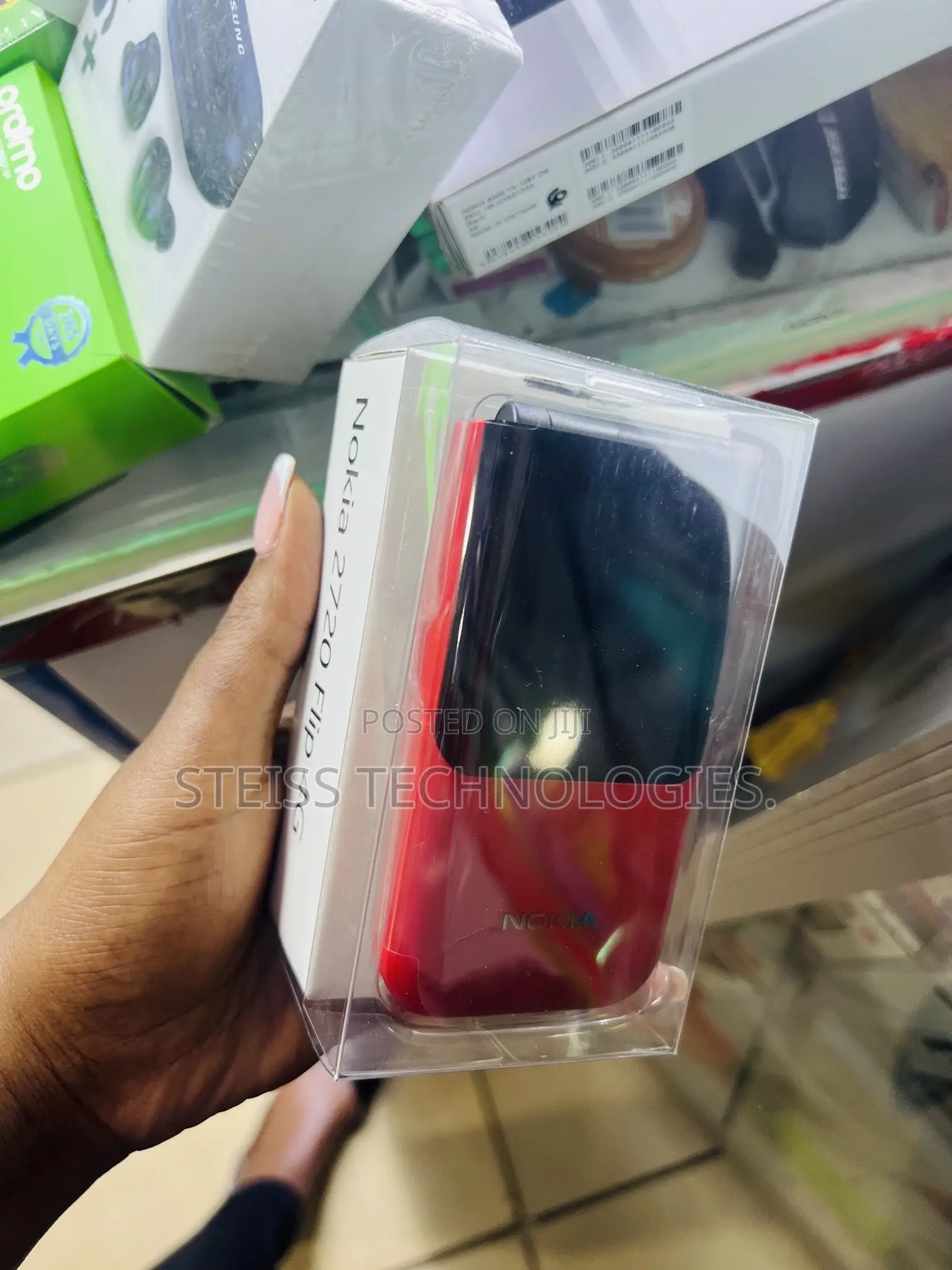 New Nokia 2720 Flip 512 GB Red
