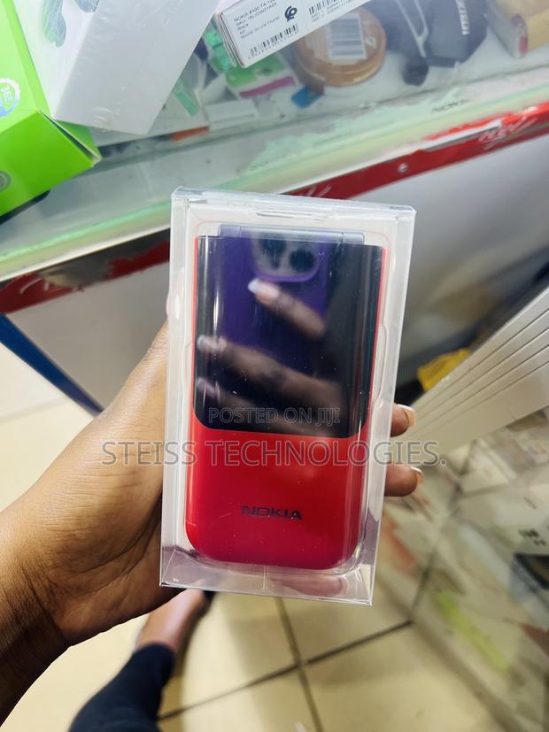 New Nokia 2720 Flip 512 GB Red - thumbnail 2