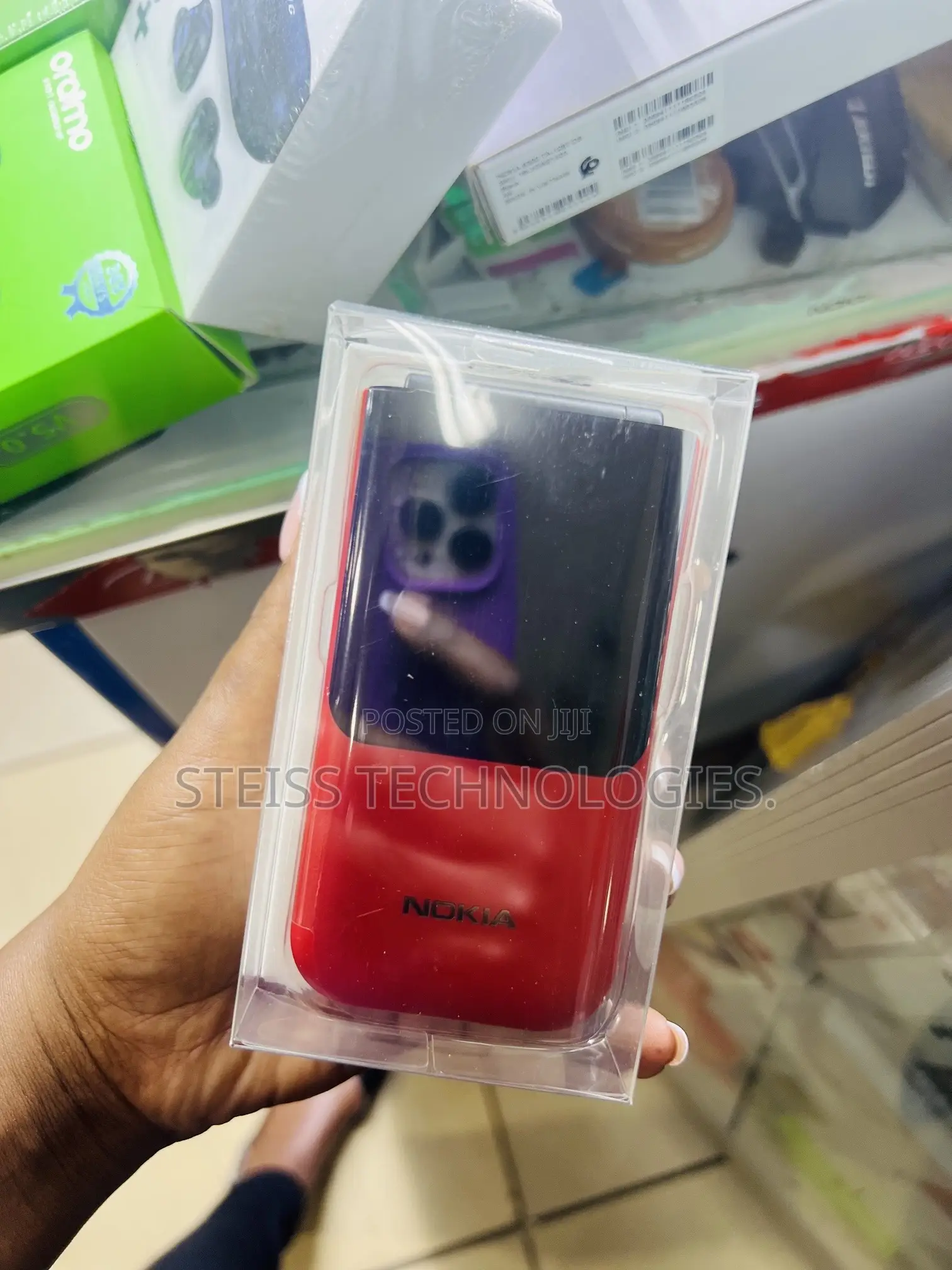 New Nokia 2720 Flip 512 GB Red