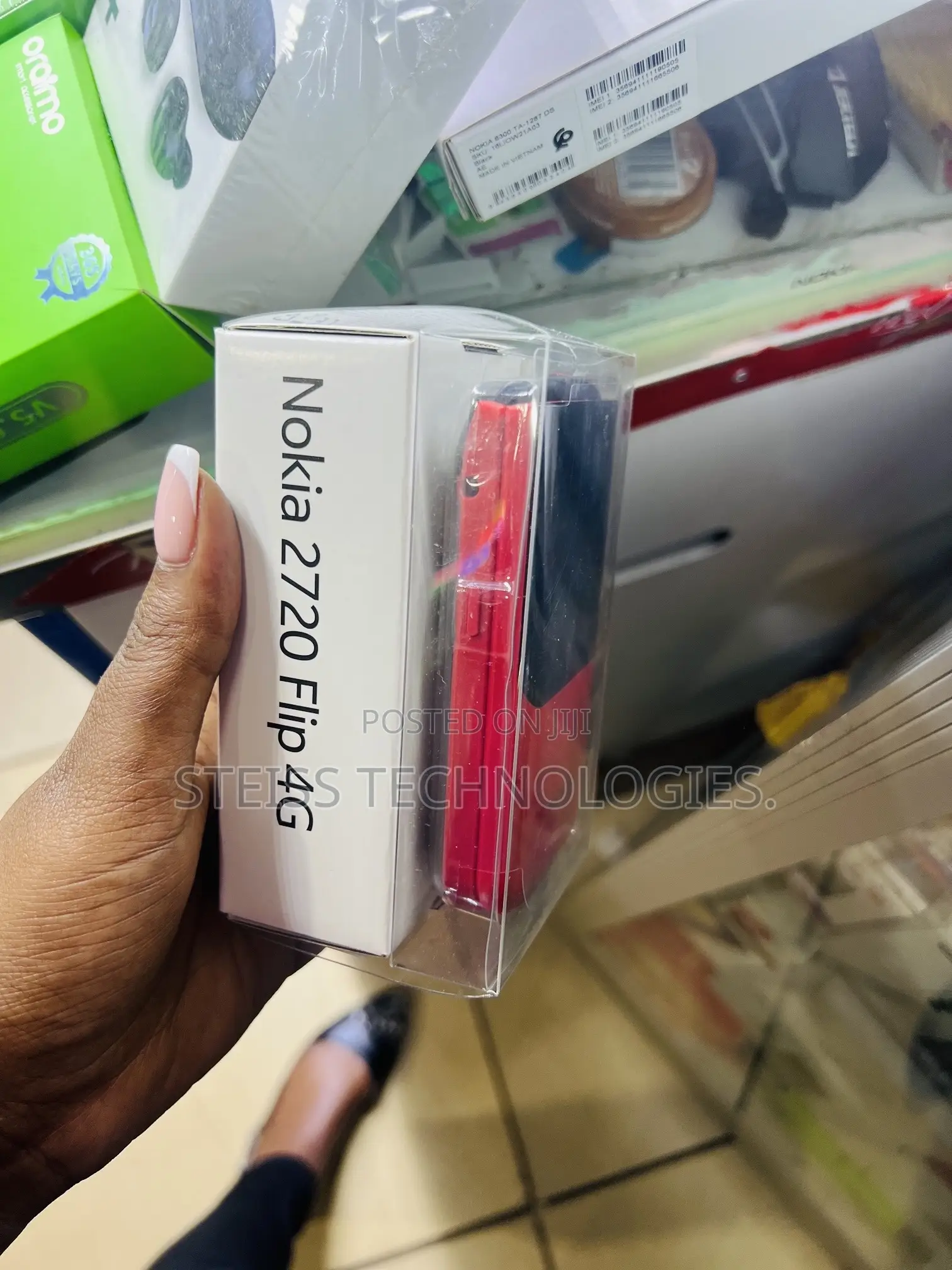 New Nokia 2720 Flip 512 GB Red