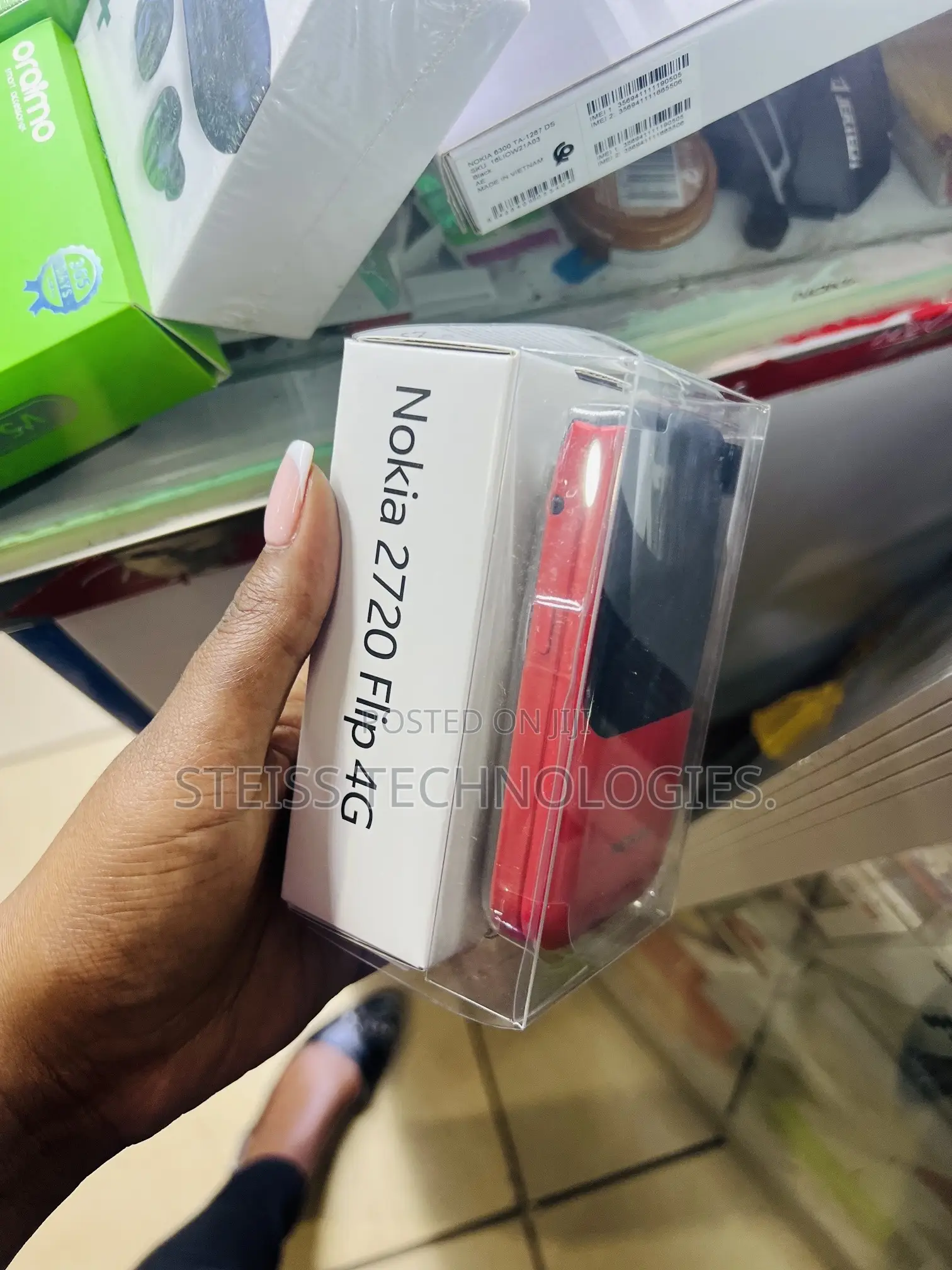 New Nokia 2720 Flip 512 GB Red