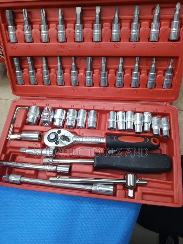 Wrench Hand Tool Kit Set 46pc - thumbnail 3