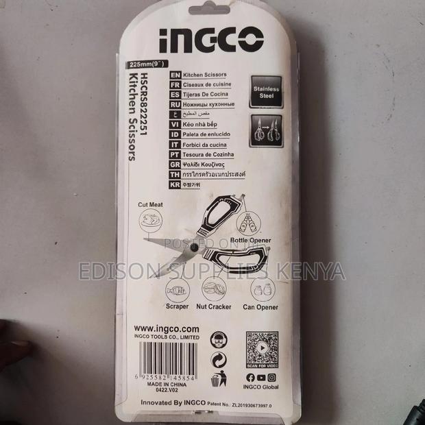 Scissors Ingco Multipurpose Scissors 9" Nut Cracker - thumbnail 2