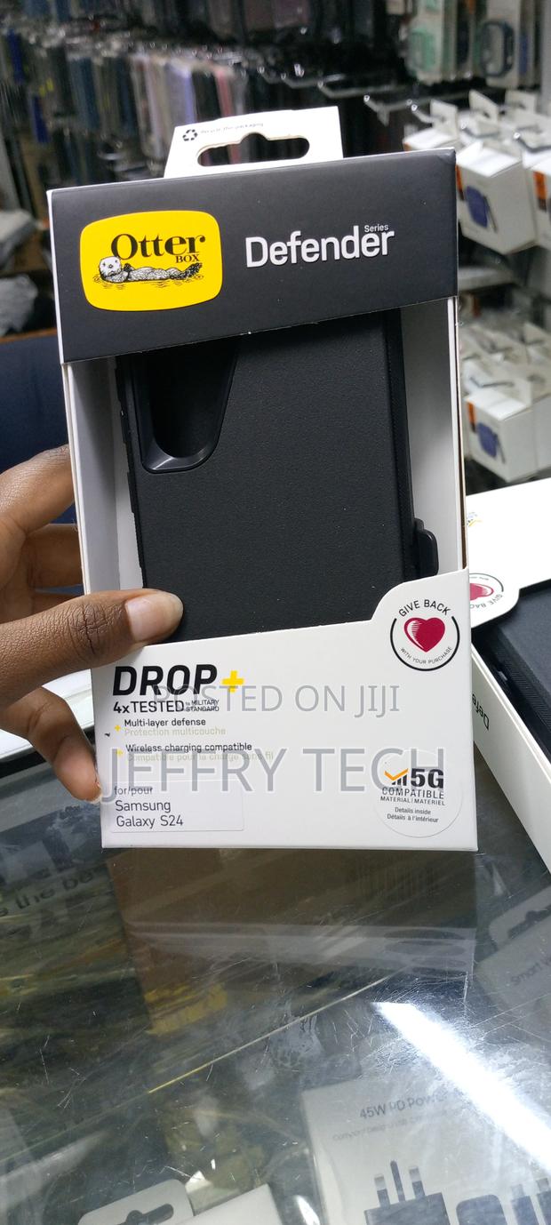 Samsung Galaxy S24 Defender Case+Belt Case+Belt Clip Fits - main view