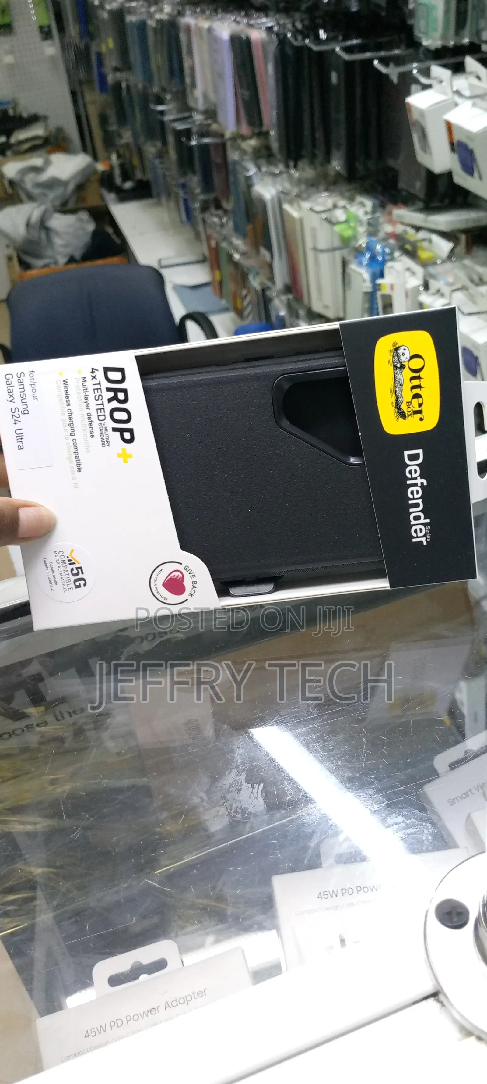 Otterbox Defender – Samsung Galaxy S24 Ultra – Black