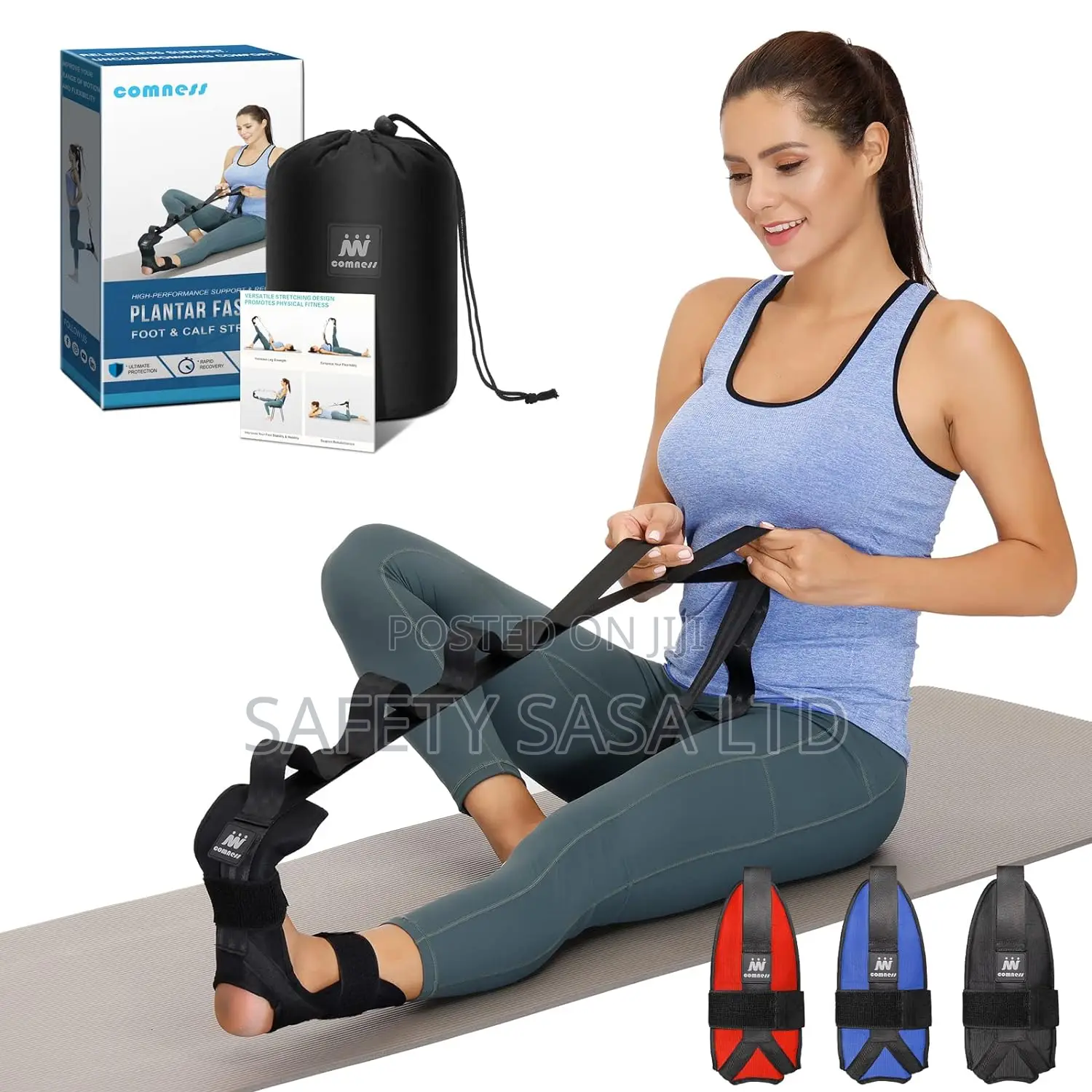 Foot and Calf Stretcher-Stretching Strap
