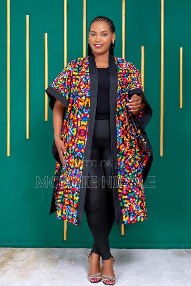Stylish Ankara Kimono - main view