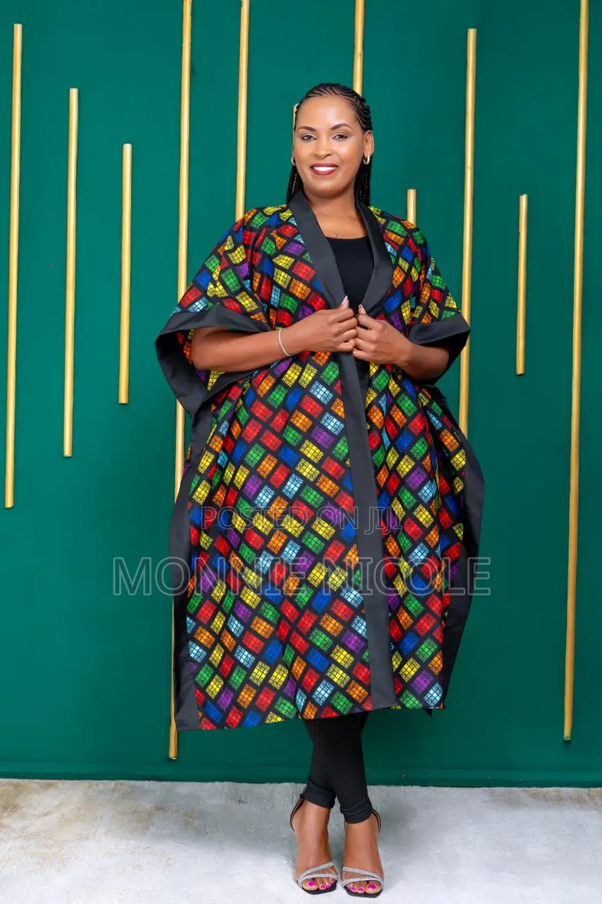 Stylish Ankara Kimono