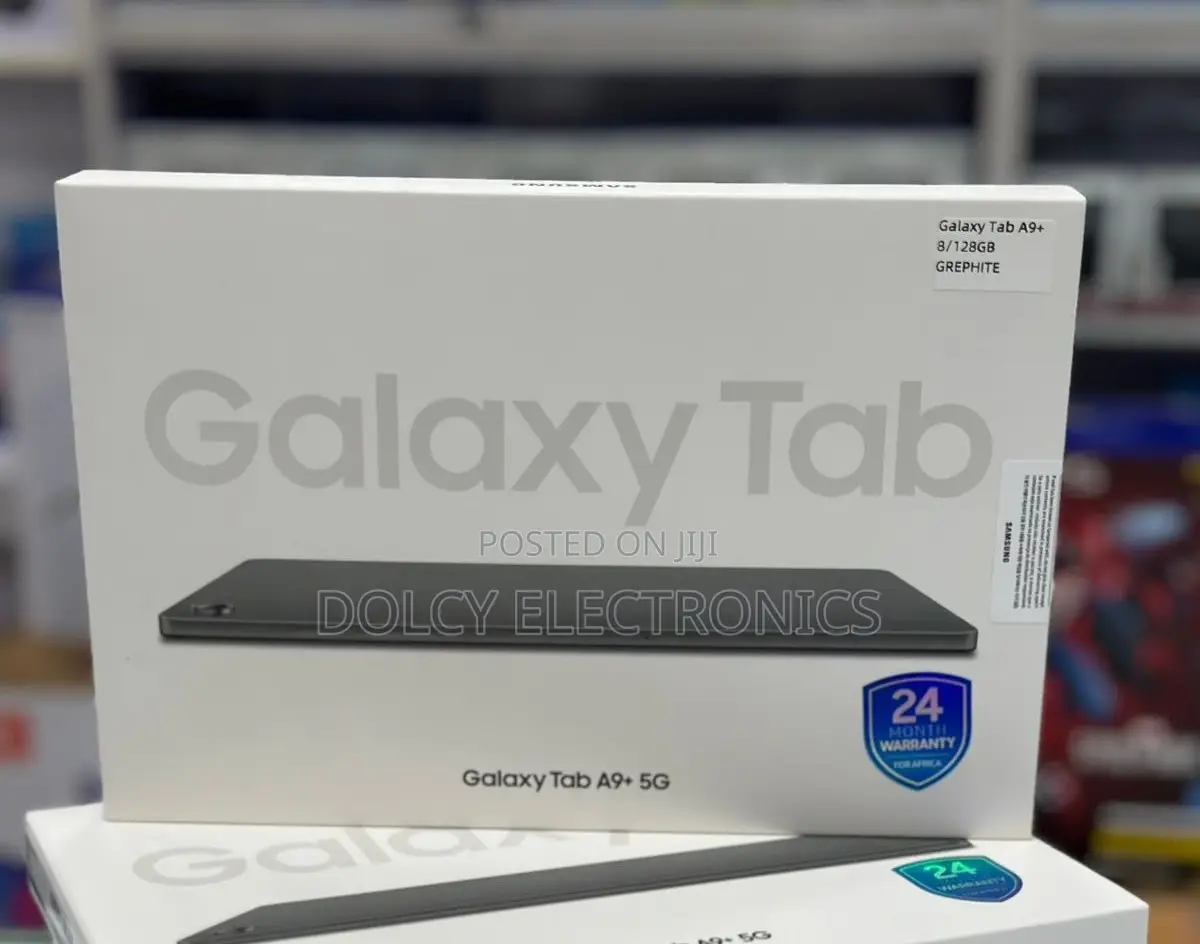 New Samsung Galaxy Tab A9+ 128 GB Black
