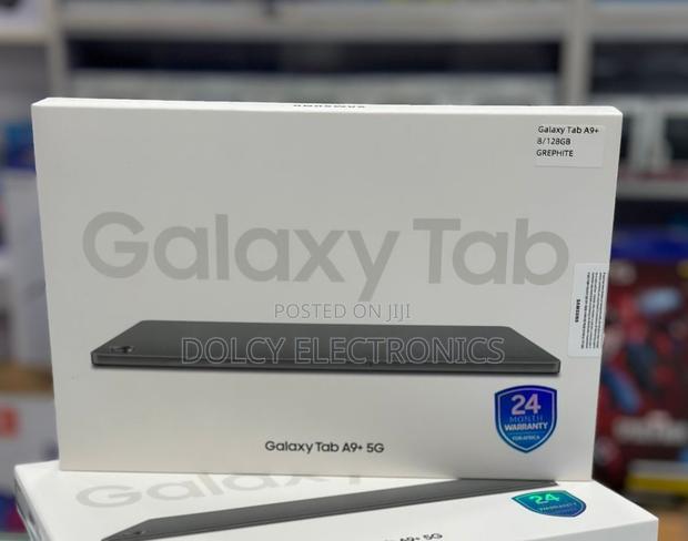 New Samsung Galaxy Tab A9+ 128 GB Black - thumbnail 3
