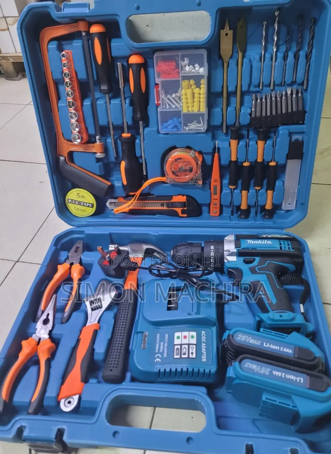 21 Volts Cordless Drill Set