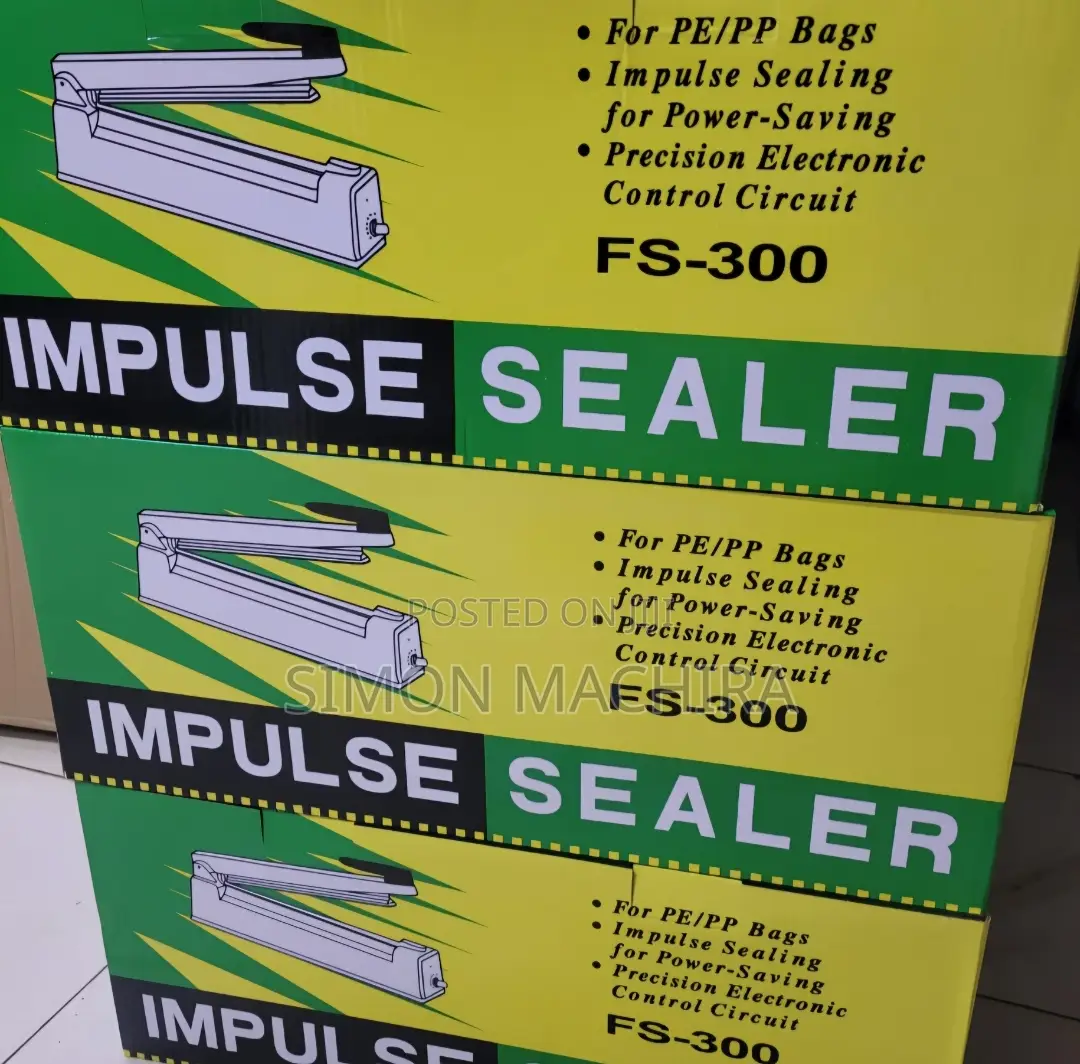 FS 300 Sealer Machine. Metal Body.