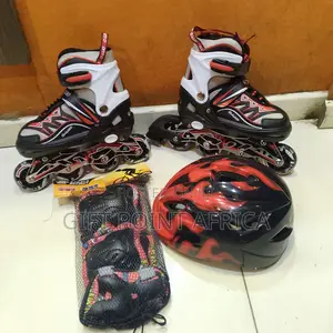 Adjustable Full Set Skates With Pu Wheels for Kids